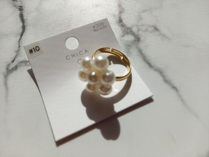 3COINS♪プチプラのアクセサリーが可愛い♡ステキな指輪を見つけました♡
