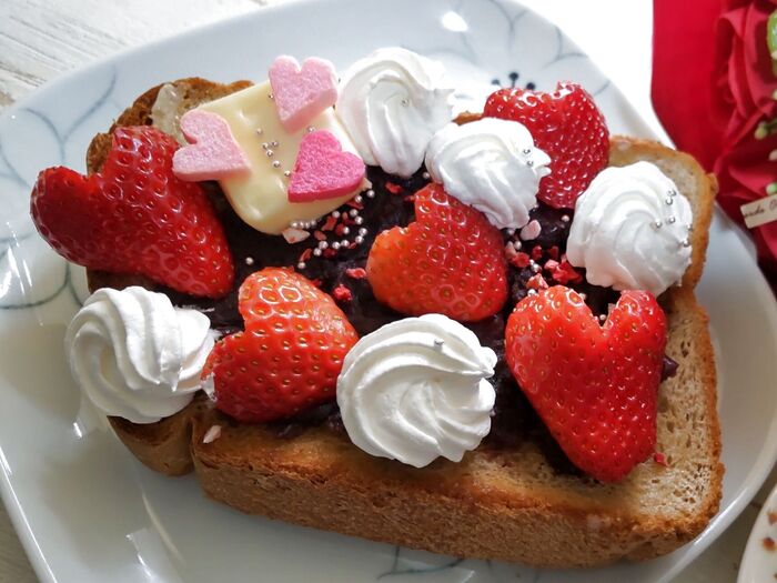 バレンタインにも、あんバターはいかがでしょうか?