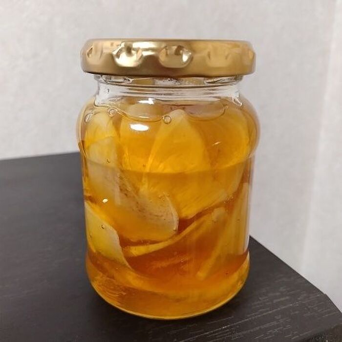 ハチミツを加える