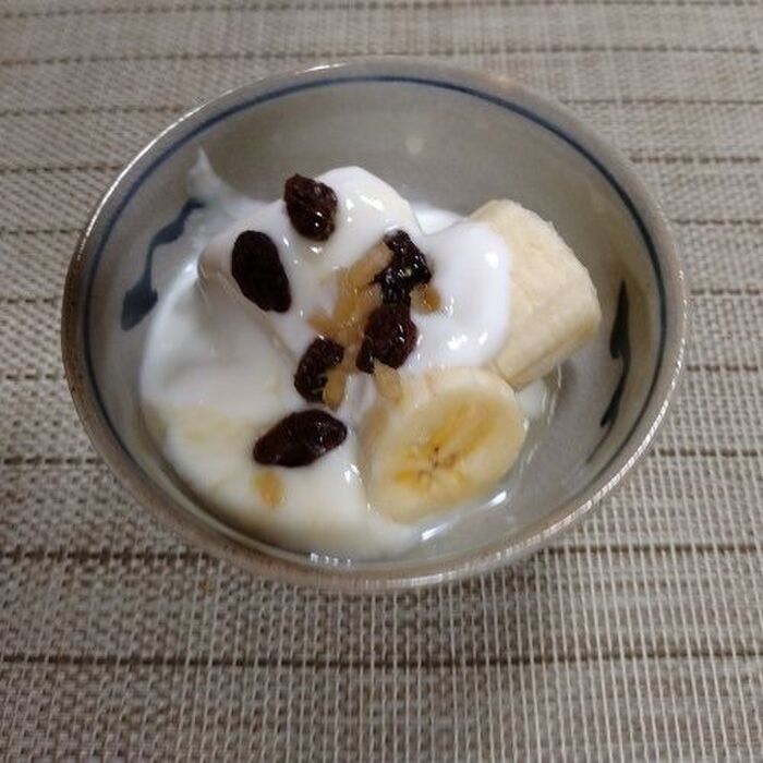 ヨーグルトにかける