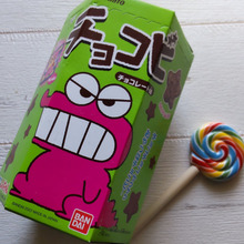 【ローソン】子供喜ぶ、アニメなお菓子!「チョコビ」オラのシール付だぞうぅ~♪