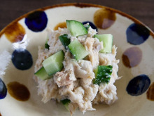 里芋とツナのごまマヨサラダ・煮物じゃない簡単おかず、子どもにも人気♪