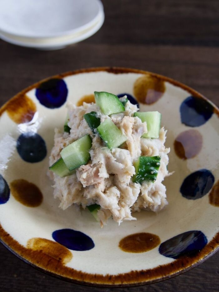 里芋とツナのごまマヨサラダ・煮物じゃない簡単おかず、子どもにも人気♪