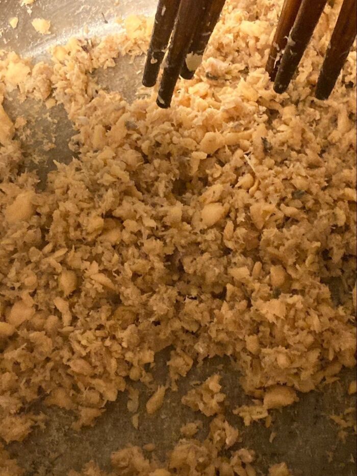 水分を飛ばし過ぎるとパサパサになるのでしっとりくらいで火を止めます