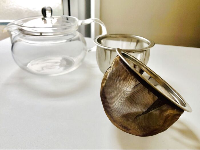 これはナイス♪使い古した「茶こし」の再就職先が決定!