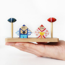 100均材料!木製コンパクト雛人形を簡単手作り!おしゃれに可愛く作るコツ