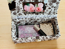 端切れと空き箱で!カルトナージュ