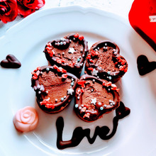 幸運を運ぶ♡四つ葉のクローバーショコラタルト(ラム&レーズン)(アレンジピール&ブランデー)