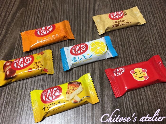 【キットカット】今日どれにする?お洒落なパッケージに心奪われ♡