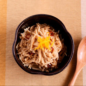 【えのきの味噌佃煮】便利な野菜だし使用!