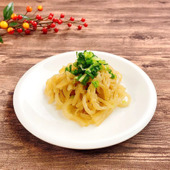 【ガーリックバター大根】便利な野菜だし使用!