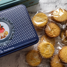 【ダイソー】フランス菓子がシンデレラフィットなクリアシールバッグ