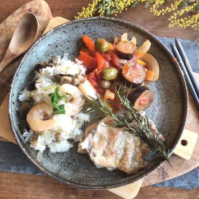 【カフェ風】ワンプレートごはん♪