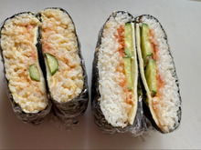 忙しい朝には「ご飯バーガー」!食べれなくても後で食べれば大丈夫〜