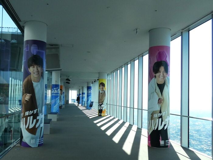 フォトスポットが沢山。ファンにはたまりませんね!!