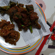 Pakora パコラ a la maison