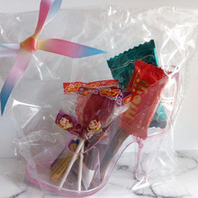 【セリア】プレゼントに♡可愛いハイヒールにお菓子を入れて♪