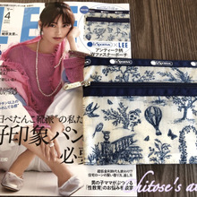【LESPORTSAC】のポーチが付録!?今回はトワルドジュイ柄♡