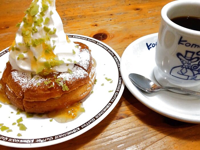 【コメダ珈琲店】新作をお得に!デザートセット♡ミニ小倉ノワールゆずなごみ実食レポ♪