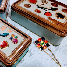 ダイアリー帳が快適に使える♡ギフト缶についていた「世界のボタン」の意外な使い道とは?!