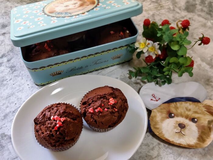 【バレンタイン】♡La Trinitainの可愛い空き缶に愛を込めた手作りケーキを詰めて♡