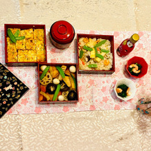 冷めても美味しいお花見弁当