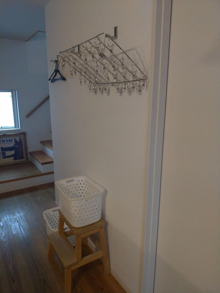 干す時もラクをしたい!