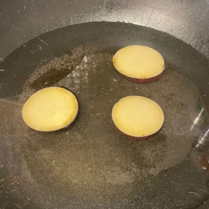 さつまいものレモン煮