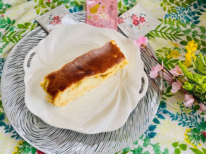 潰さない美味しいバナナケーキ
