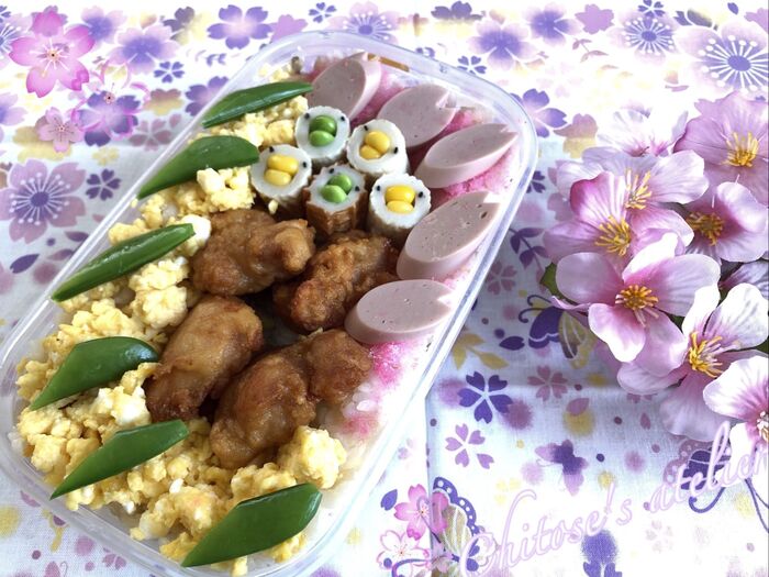 【何処から見ても楽しめる】みんなでお花見弁当☆