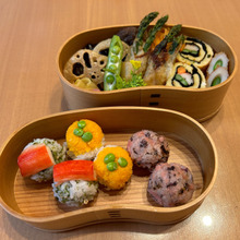 野菜たっぷり彩り弁当【お花見弁当】