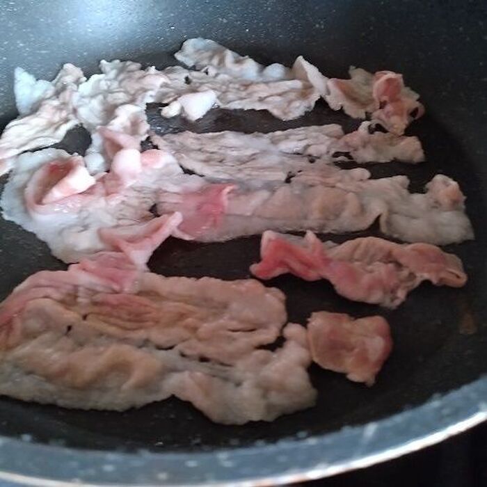 フライパンで焼く