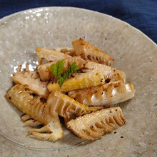 【たけのこ】のピリ辛揚げ