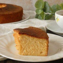 ノンオイルでヘルシー「きな粉のシフォンケーキ」