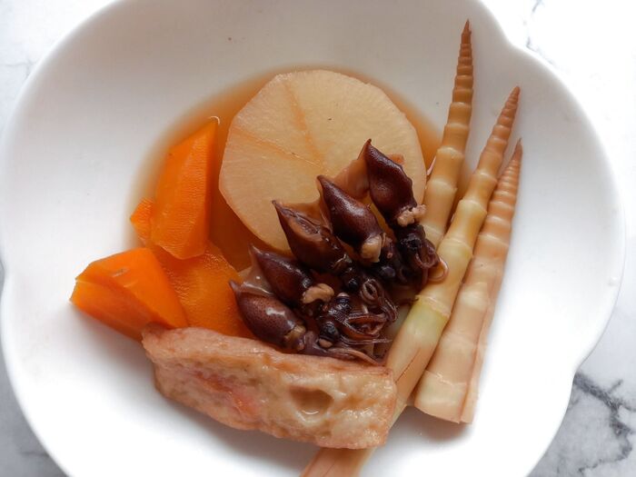 お皿に盛りつけます♪