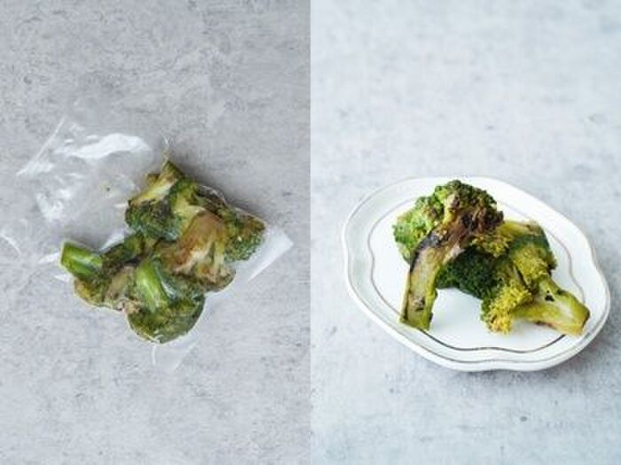 冷凍作り置き:ブロッコリー炒め