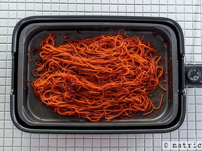 暗殺者のスパゲッティ、できあがりです!