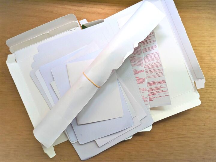 カレンダーや菓子箱などの厚紙、どうしてる?すぐ使える活用方法5つ、試してみた!