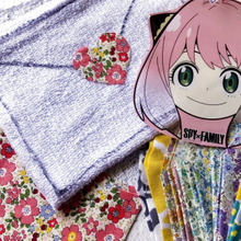 【マスク作りではぎれ余ってない?】針も糸も使いません。アーニャでも作れる♪可愛いラブレター雑巾!