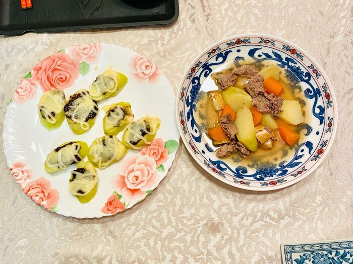 肉じゃがのついでに♡ごはんですよカナッペも作っちゃいましょう♪