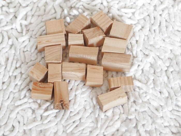 ヒノキのチップです