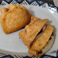 【ごはんですよ】のもち巾着