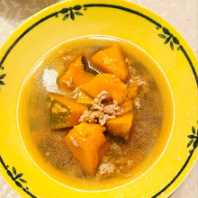 たま〜に食べたくなるかぼちゃのそぼろあんかけ