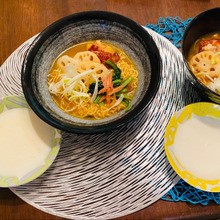辛いのが苦手なので、ミルクコンソメゼリーで美味しく味わっちゃおー