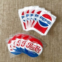 セリア★超かわいい!レトロな雰囲気ペプシコーラのジッパーバッグ