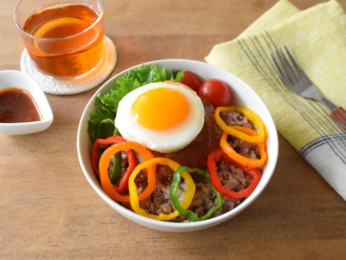 カラフルピーマンがポイント!子どもも喜ぶ『夏越ごはん』