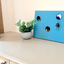 ダイソー商品とはぎれでシャキッとしたマグネットボード