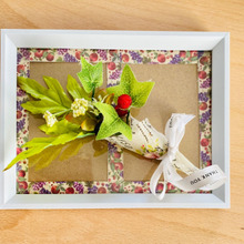 はぎれでミニ花束を♪