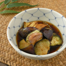 漬け込み15分!ナスのニンニクめんつゆ漬け