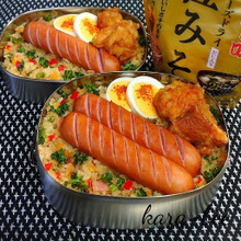 【お弁当レシピ】炊飯器で混ぜるだけ!粒みそコンソメバターピラフ